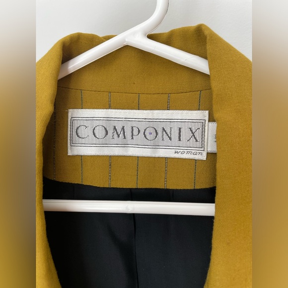 Vintage Componix mustard blazer jacket! - Picture 4 of 6